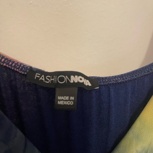 Fashion Nova Vibrant Tie-Dye Dress - Picture 6 of 6
